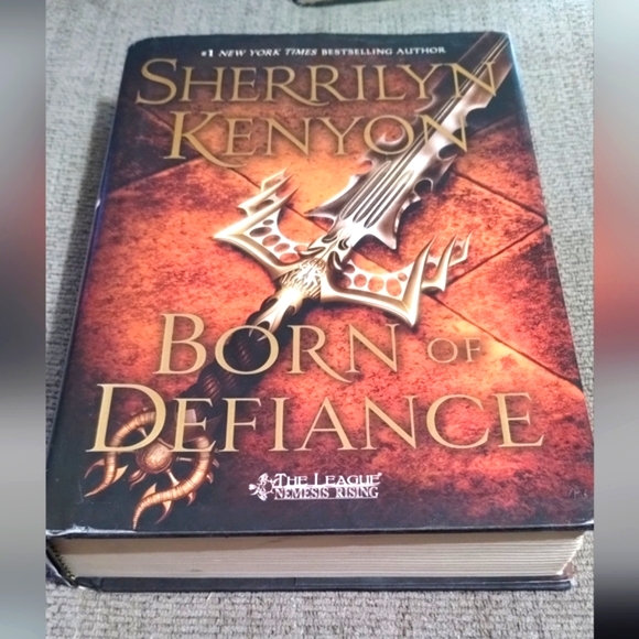 📕Born of Defiance: The League: Nemesis Rising Hardcover-like New - Picture 2 of 4